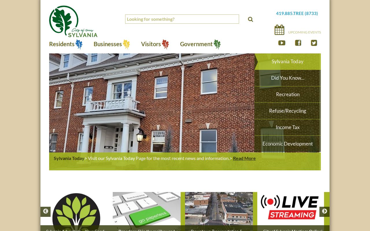 Sylvania criminal records city government homepage